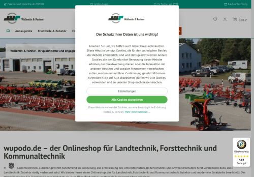 Landtechnik Online Shop | Landmaschinen für Kleintraktoren