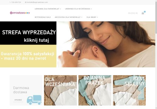 Ubranka, odzież i akcesoria niemowlęce online – sklep internetowy wyprawkowo.com