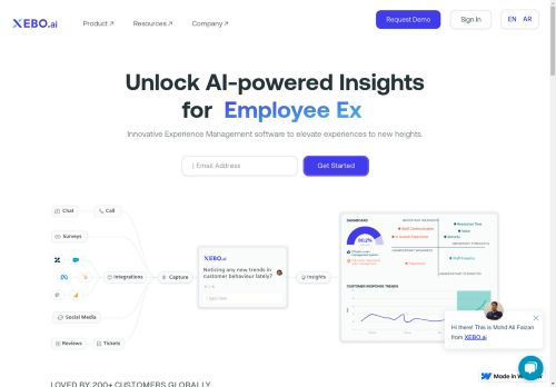 XEBO.ai, AI-powered Experience Management Solution