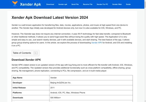 Xender Apk Download Latest Version 2024 - Xender Apk