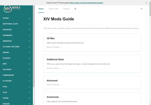 XIV Mods Guide