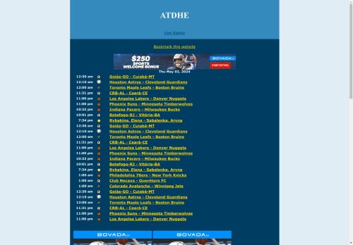 ATDHE.Net - Watch Free Live Sports TV