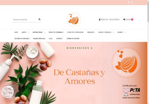 De Castañas y Amores | Cosmética Natural