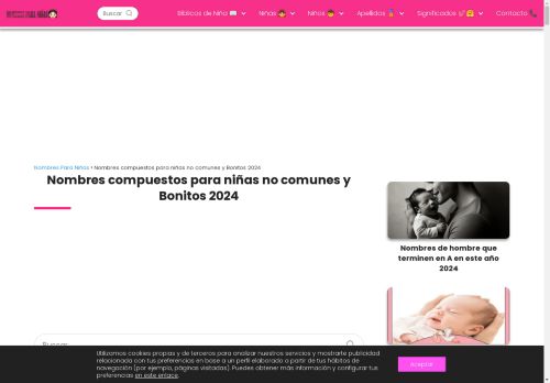 ▷ Nombres Compuestos para NIÑAS no Comunes 2024 ❤️