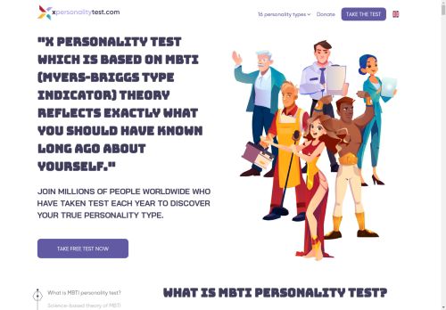 Free MBTI Personality Test & 16 Myers-Briggs Types Functions