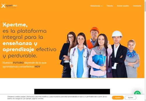 Home - Xpertme, la plataforma de aprendizaje en línea para academias y organizaciones.