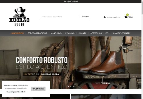 Xucrão Boots | Botas e Botinas Country Premium