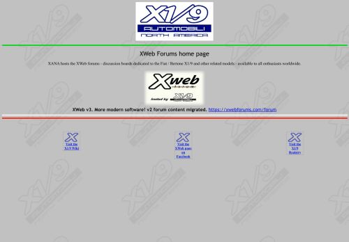  XWeb Forums Home page 