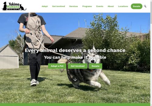 Adopt a Pet in the Yakima Valley - Yakima Humane Society