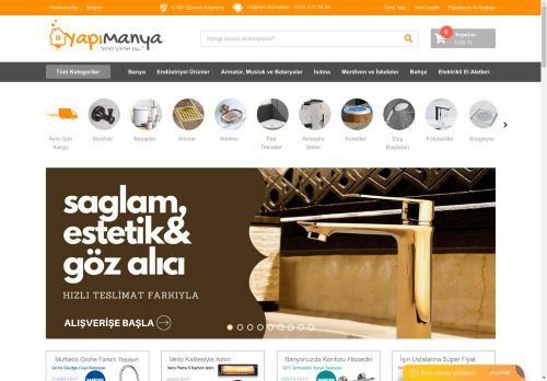 Yapımanya - Online Yapı Market