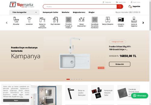 YapıMarka | Ev, Mutfak, Banyo ve Yapı Dekorasyon Ürünleri