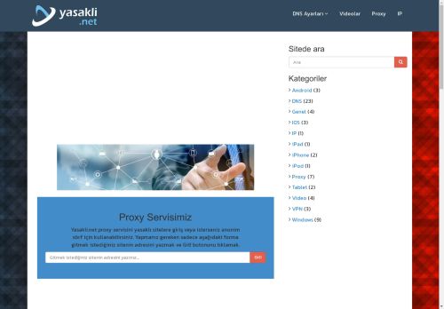 Yasakli.net | Yasaklı sitelere giriş sayfanız.