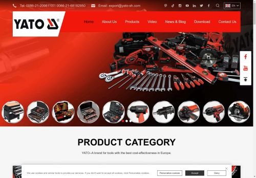 YATO CHINA, Best Cost-performance Tools From China, YATO—You Are The One-YATO TOOLS (SHANGHAI) CO.,LTD