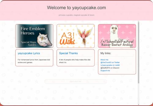 Welcome to yaycupcake.com