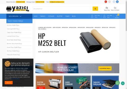 Yazıcı Yedek Parça - Yazıcı Parçaları, Hp Yazıcı Yedek Parça, Toner