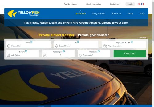 Faro Airport Private Transfers - Travel Easy | Yellowfish Transfers