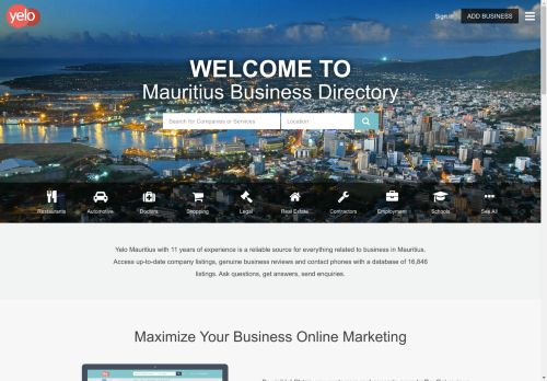 Mauritius Business Directory - List of Companies in Mauritius