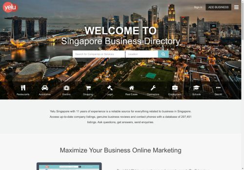 Singapore Business Directory - List of Companies in Singapore