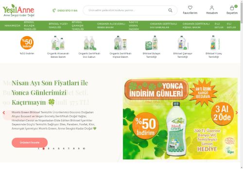 Moms Green Organik Deterjan Organik Şampuan Bulaşık Deterjanı