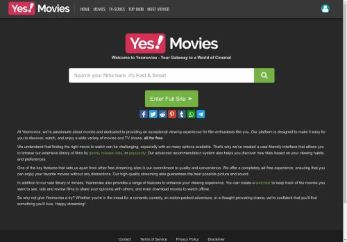 Watch Thousands of Free Movies Online FREE | YesMovies