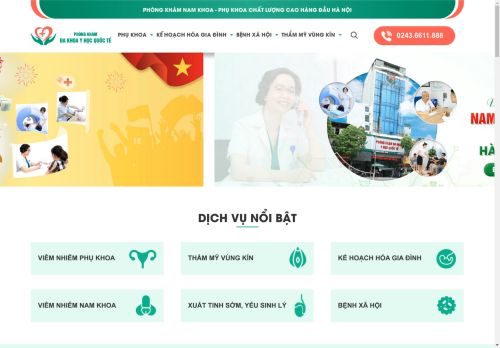 Phòng khám Đa Khoa Y Học Quốc Tế Hà Nội 12 Kim Mã Ba Đình