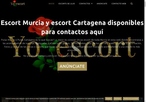 Escort Murcia y Escort Cartagena, la web de ESCORTS MURCIA