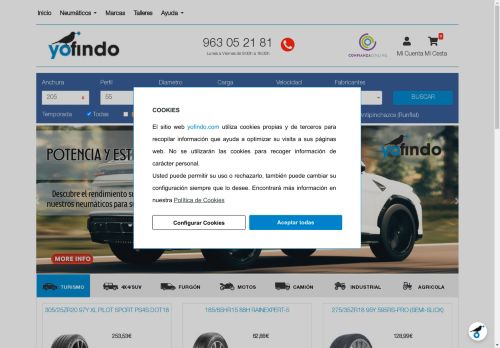 Yofindo.com - Neumáticos baratos online