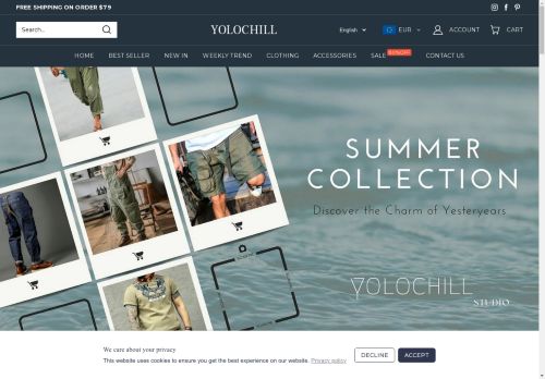 Yolochill Online Store | Men's Clothing, Jeans, Accessories and More.