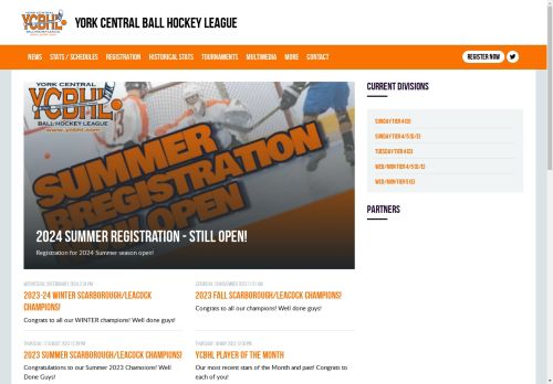 YORK CENTRAL BALL HOCKEY LEAGUE