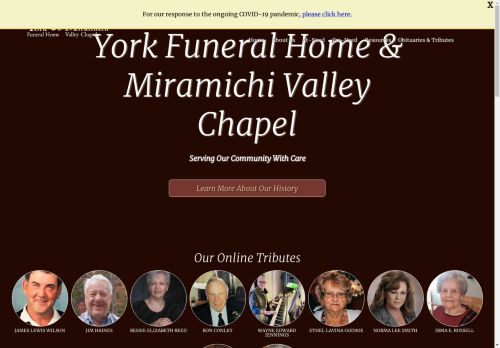 Home | York Funeral Home & Miramichi Valley Chapel