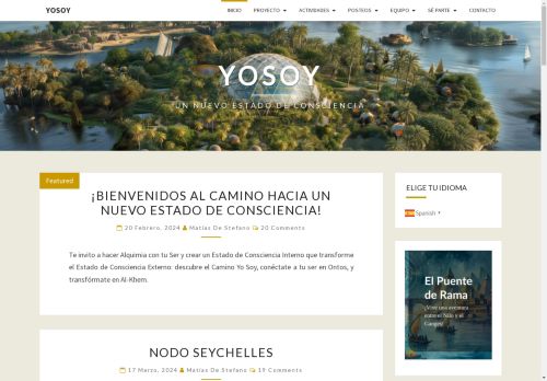 YOSOY - UN NUEVO ESTADO DE CONSCIENCIA