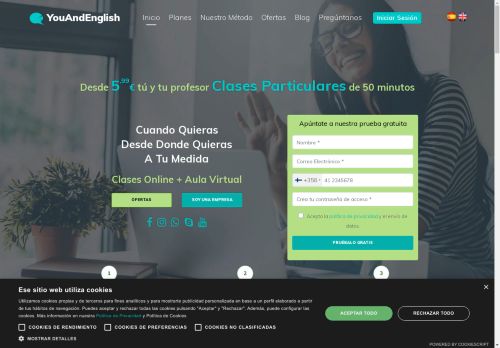 YouAndEnglish - Aprende InglÃ©s por 5,99â¬, clases particulares