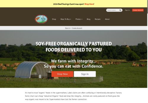 Real Organic Foods Delivered to you! - The Family Cow