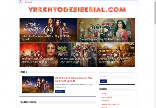 YRKKH Yo Desi Serials: Yo Desi tv - Watch It Your Own Way