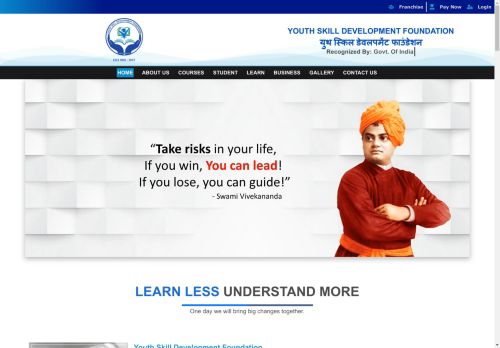 Youth Skill Development Foundation – India's No, 1 Computer Training academy