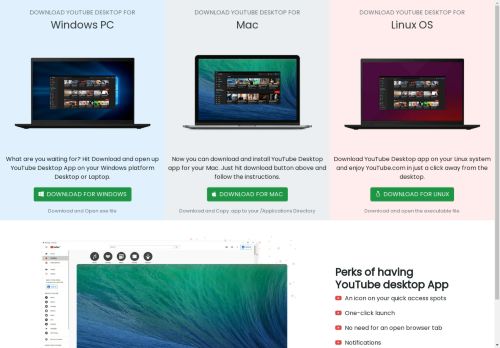 
      Download YouTube Desktop App - Free Desktop App for YouTube.com
    