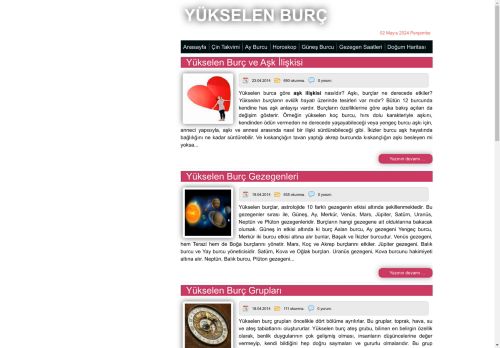 Yükselen Burç | Yükselen Burç Bulma Hesaplama