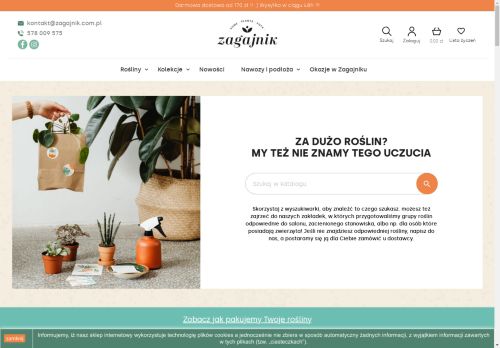 Zagajnik - Sklep internetowy z egzotycznymi roślinami | Kłodzko