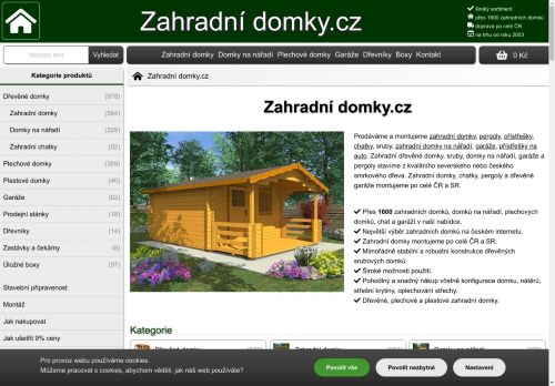 Zahradní domky.cz