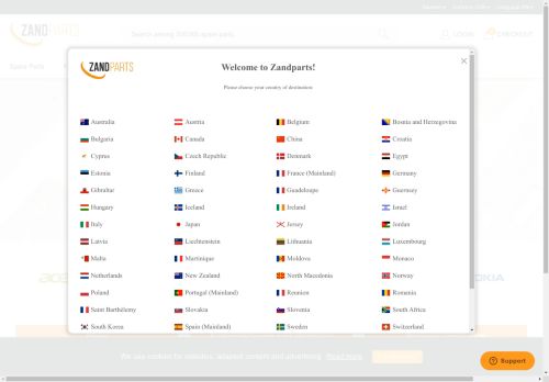 Home page | Zandparts