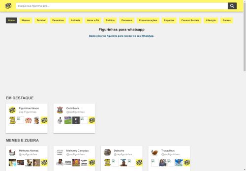 Zap Figurinhas - As melhores figurinhas para o seu whatsapp!