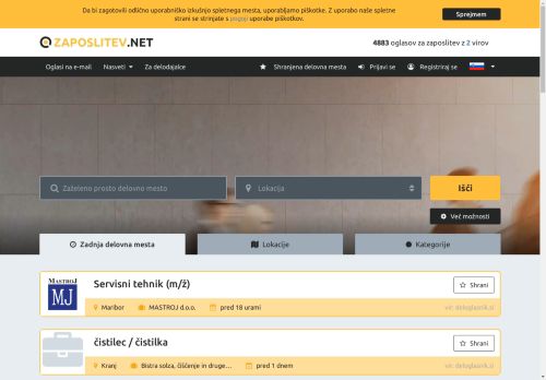 Vsi zaposlitveni oglasi na enem mestu | Zaposlitev.net