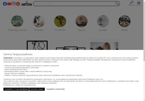 Dekoracje i elementy wyposażenia wnętrz - Zawieszalnia.pl