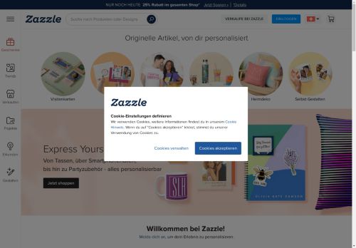 Zazzle.ch | Personalisiere Produkte, Gestalte Designs & shoppe Sofort-Downloads