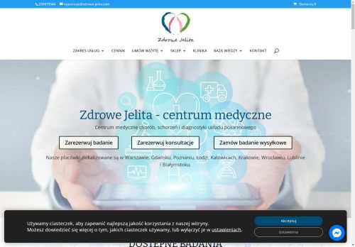 Zdrowe-Jelita - badania, choroby, diagnostyka - Centrum Medyczne