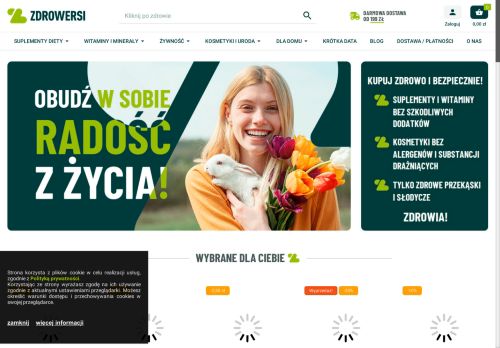 ZDROWERSI kliknij po zdrowie: sklep online